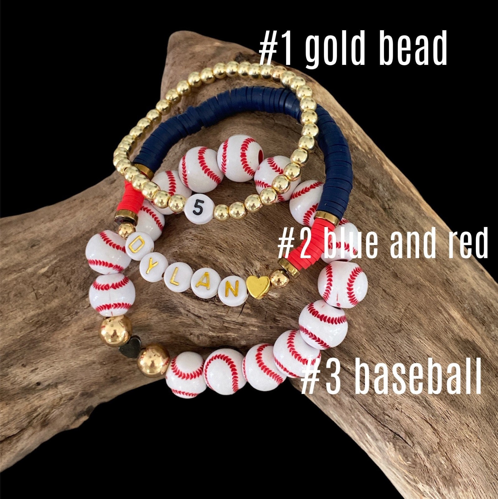 Baseball bracelet /softball bracelet/ Personalized bracelet /baseball jewelry/ baseball mom